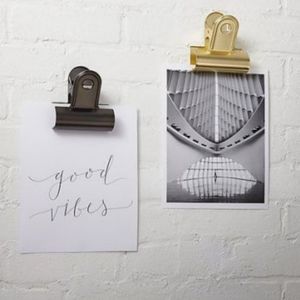 cb2 Gunmetal Photo Clips bundle